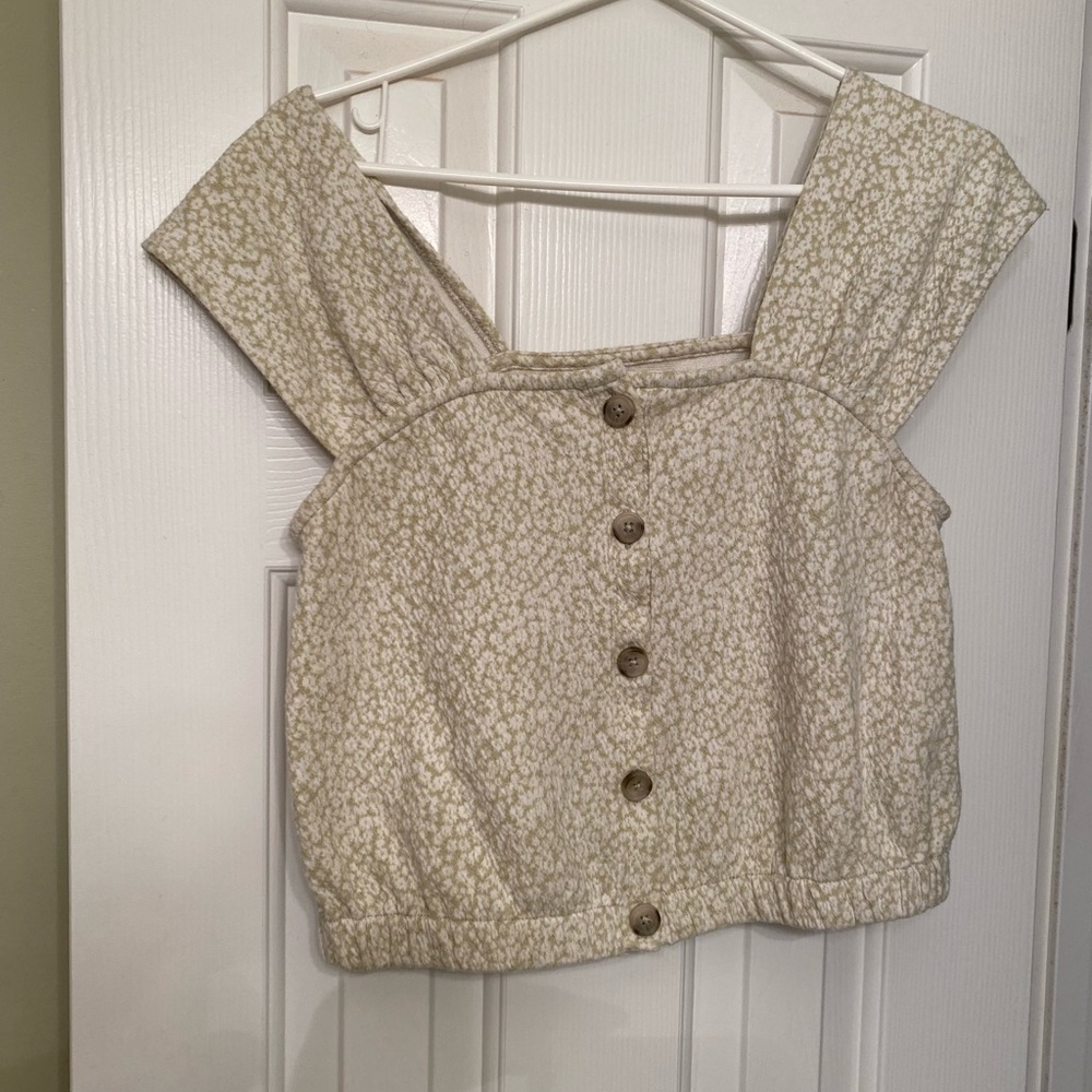 Madewell Crop Top - Perfect for Spring!